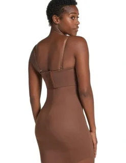 Leonisa Undetectable Skort Shapewear Slip Skirt And Anti Chafe Short in Beige