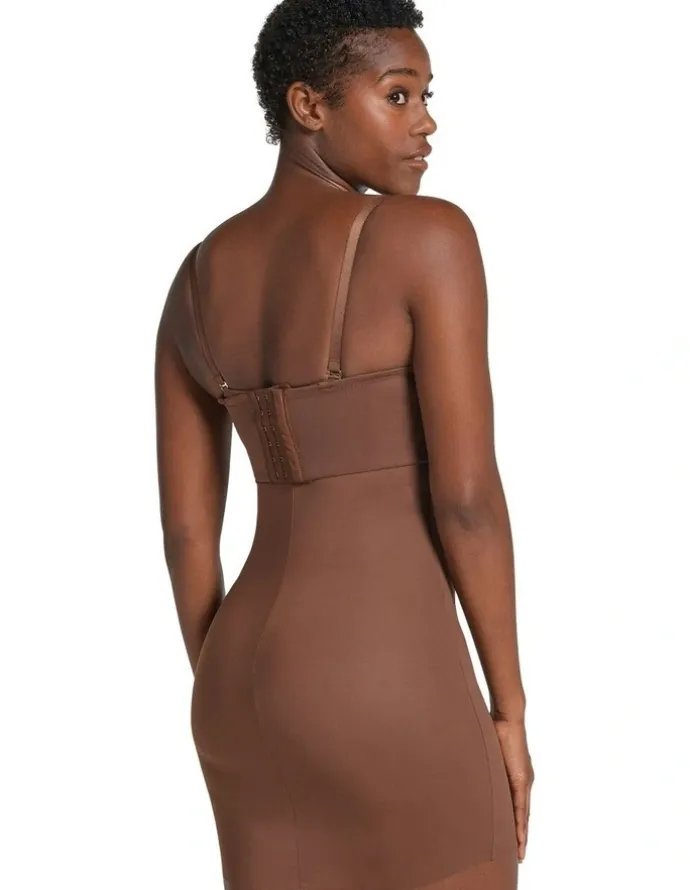 Leonisa Undetectable Skort Shapewear Slip Skirt And Anti Chafe Short in Beige