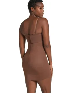 Leonisa Undetectable Skort Shapewear Slip Skirt And Anti Chafe Short in Beige
