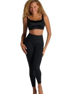 Leonisa Tummy Shaping Everyday Or Sports Leggings in Black