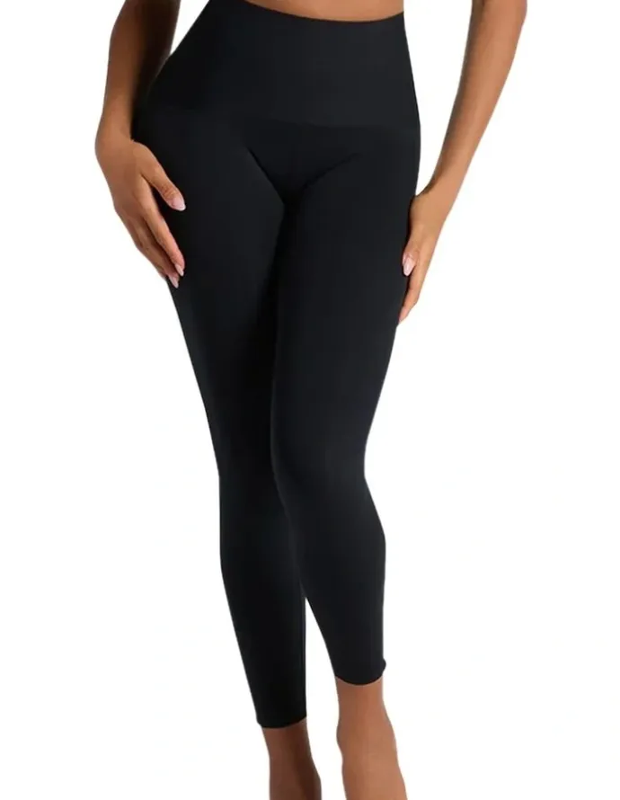 Leonisa Tummy Shaping Everyday Or Sports Leggings in Black