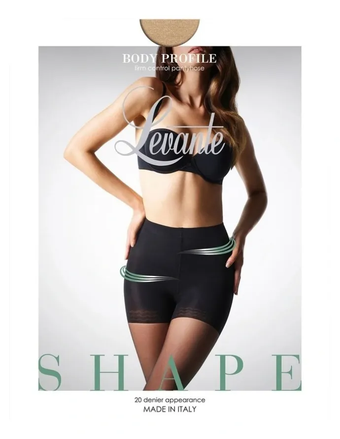 Levante Body Profile Firm Control Pantyhose in Natural
