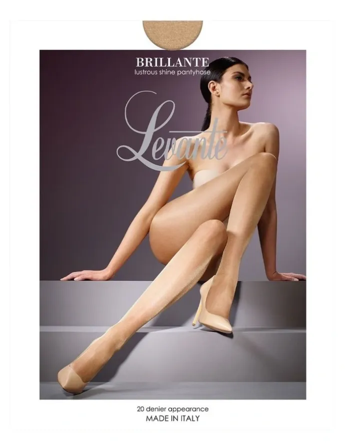 Levante Brillante Pantyhose in Natural