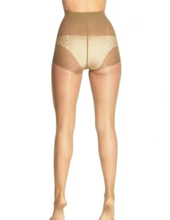 Levante Class Control Brief Pantyhose in Suede