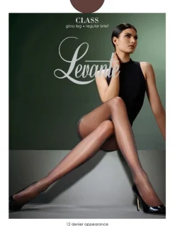 Levante Class Regular Pantyhose in Fumo