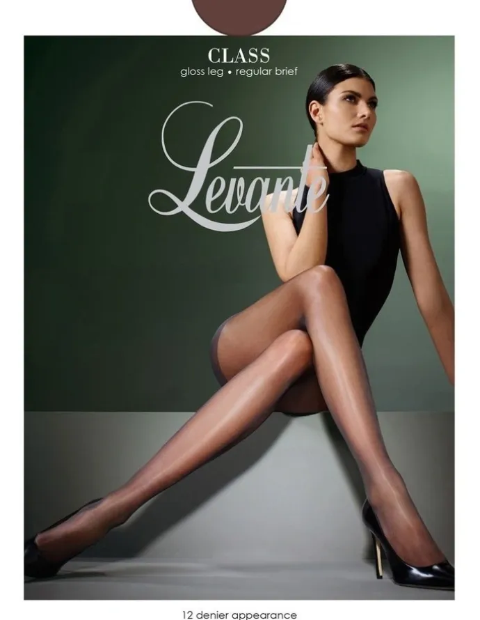 Levante Class Regular Pantyhose in Fumo