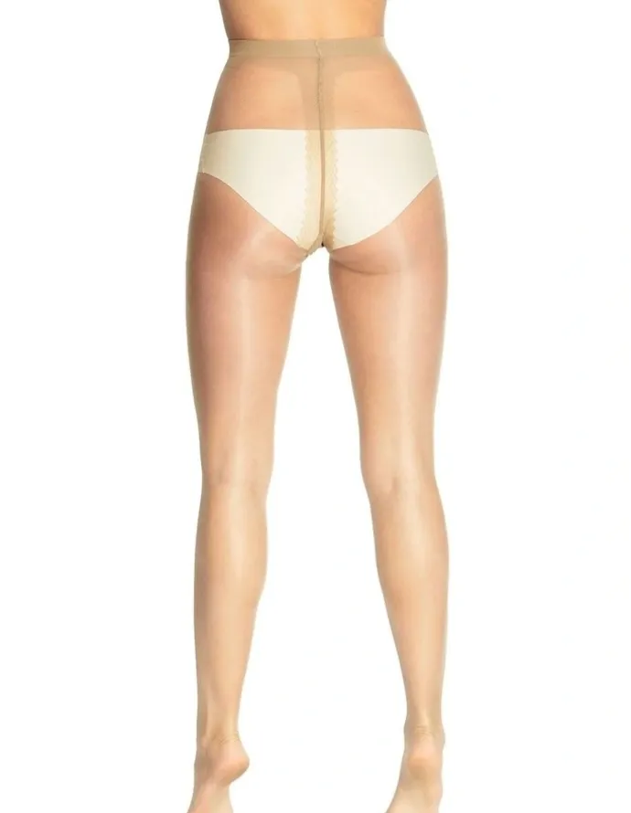 Levante Class Sheer To Waist Pantyhose in Brown
