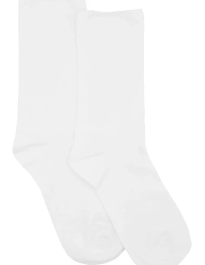 Levante Comfort Top Sock in White
