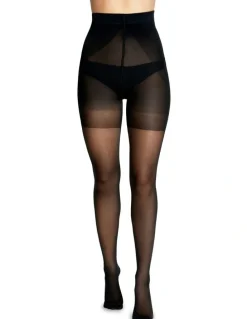 Levante Complete Shaper Sculpting Control Pantyhose in Nero