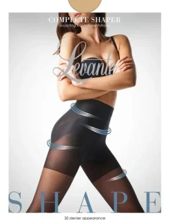 Levante Complete Shaper Sculpting Control Pantyhose in Natural