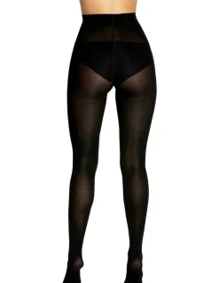 Levante Fine Wool Tight in Black