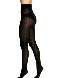 Levante Fine Wool Tight in Black