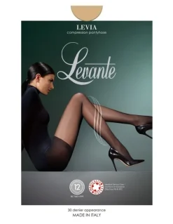 Levante Levia Graduated Compression Pantyhose in Natural