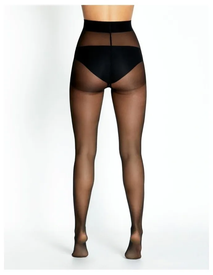Levante Pantyhose Londra Medium in Black