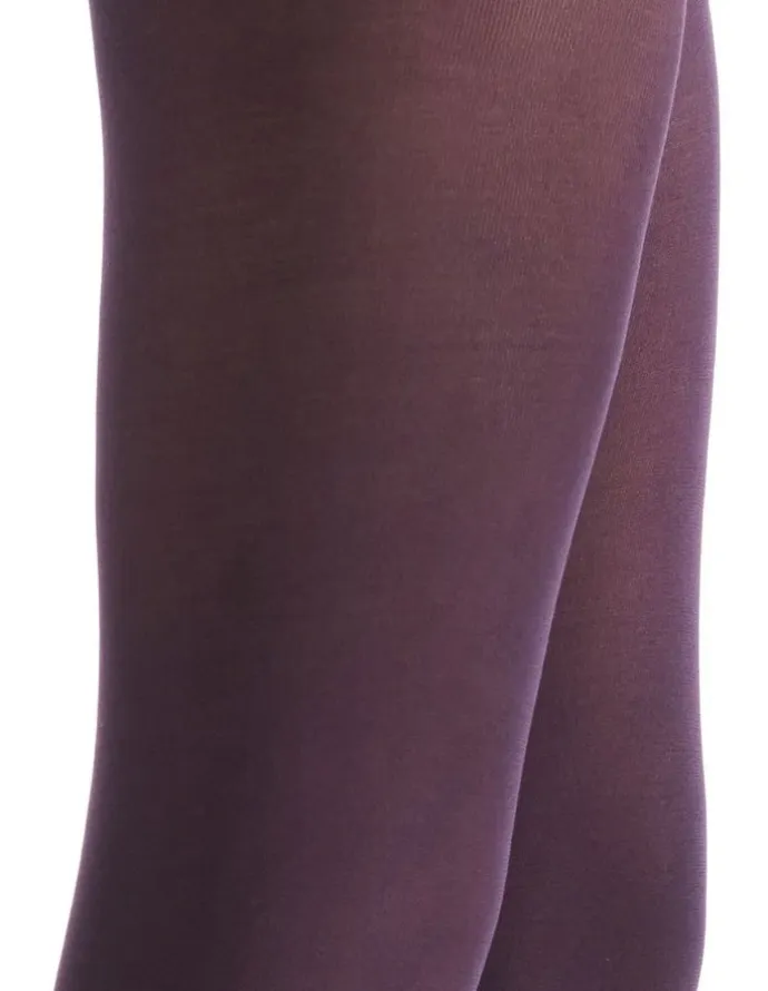Levante Suede Matte Tights 50D in Raven