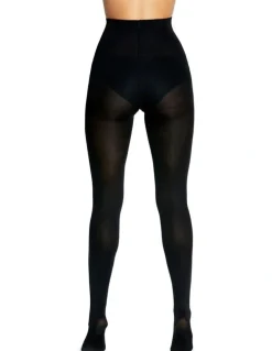 Levante Suede Matte Tights 70D in Nero