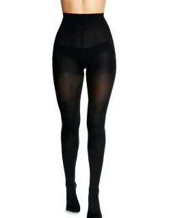 Levante Suede Matte Tights 70D in Nero