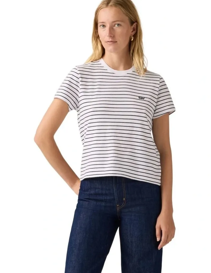 Levi's Favorite Cotton Tee in Golf Course Stripe