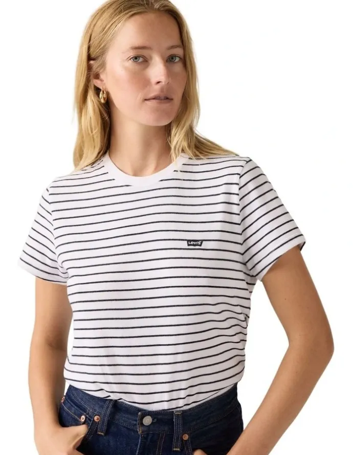 Levi's Favorite Cotton Tee in Golf Course Stripe