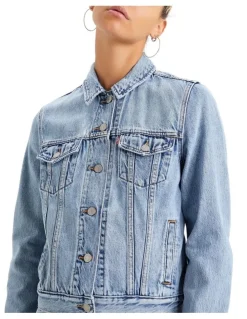 Levi's Original Trucker Denim Jacket in Light Blue
