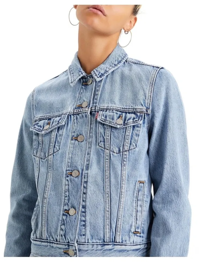 Levi's Original Trucker Denim Jacket in Light Blue