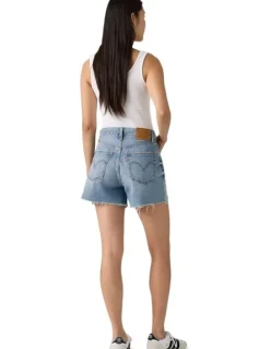 Levi's Ribcage Shorts in Blow My Mind