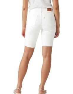 Levi's Shaping Bermuda Shorts in Chalk