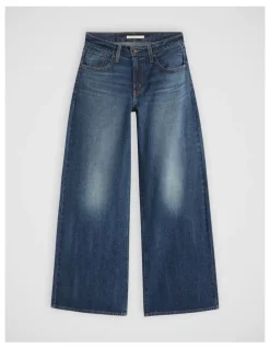 Levi's Middy Wide-Leg Jeansin Midnight Charm