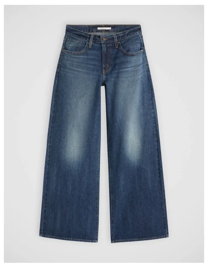 Levi's Middy Wide-Leg Jeansin Midnight Charm