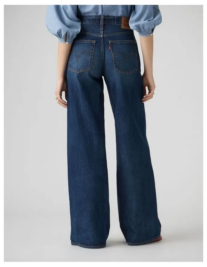 Levi's Middy Wide-Leg Jeansin Midnight Charm