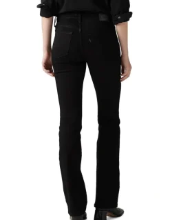 Levi's 315 Shaping Bootcut Jeans in Soft Black