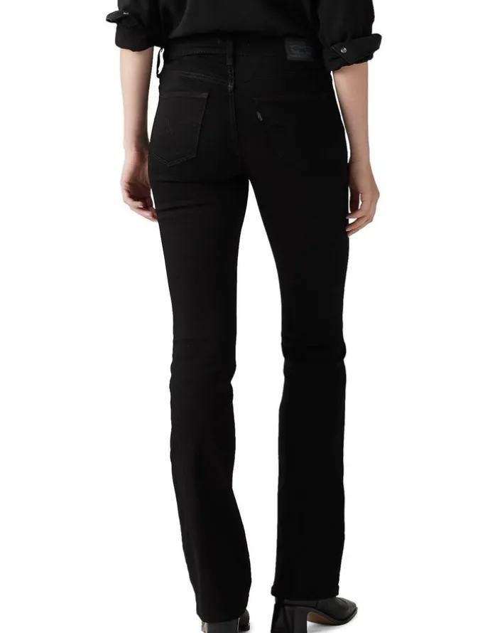 Levi's 315 Shaping Bootcut Jeans in Soft Black