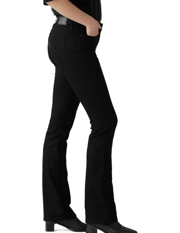 Levi's 315 Shaping Bootcut Jeans in Soft Black