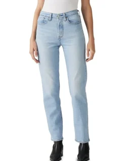 Levi's Wedgie Straight Jeans in Fully Baked