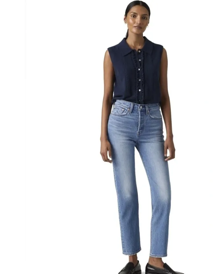 Levi's Wedgie Straight Jeans in Dance Around