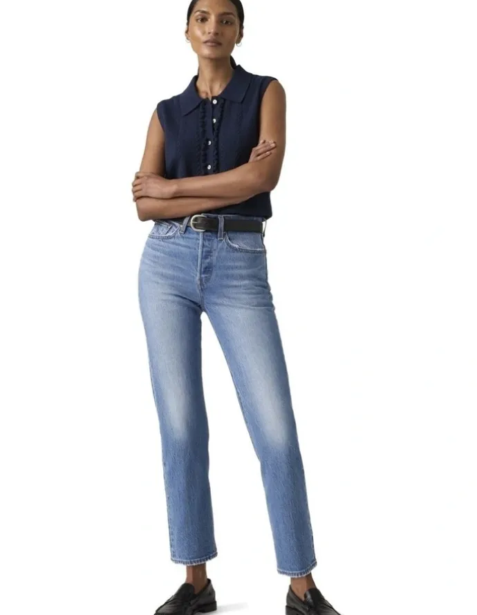Levi's Wedgie Straight Jeans in Dance Around
