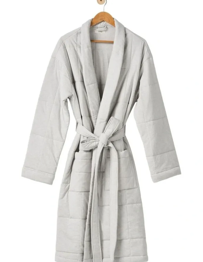 Linen House Ryland Robe in Grey