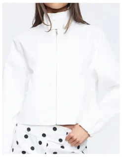 Lioness Capri Club Jacket in White