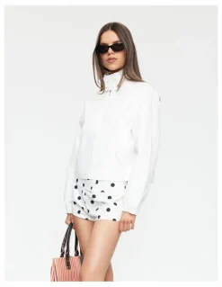 Lioness Capri Club Jacket in White