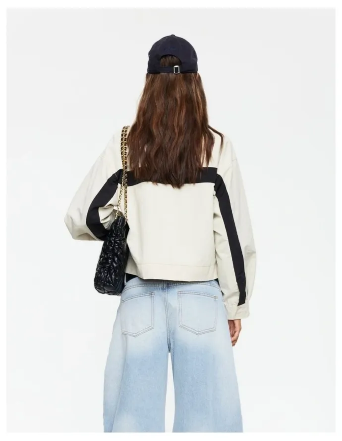 Lioness Essential Windbreaker Jacket in Cream