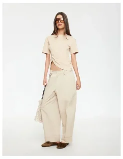 Lioness Kendall Pant in Beige