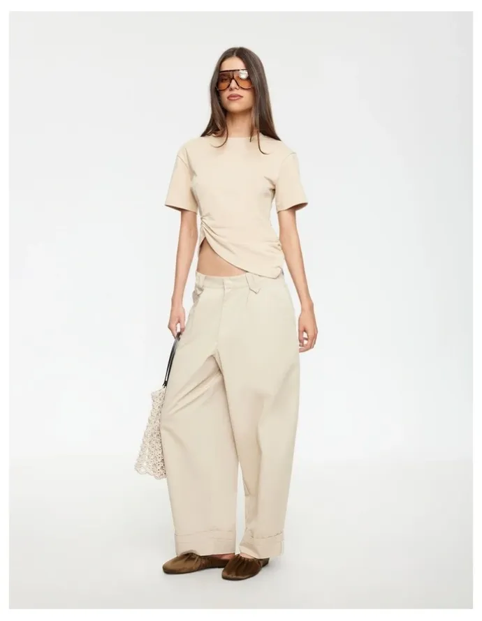 Lioness Kendall Pant in Beige
