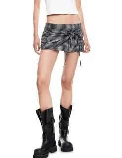 Lioness Kensington Mini Skort in Black