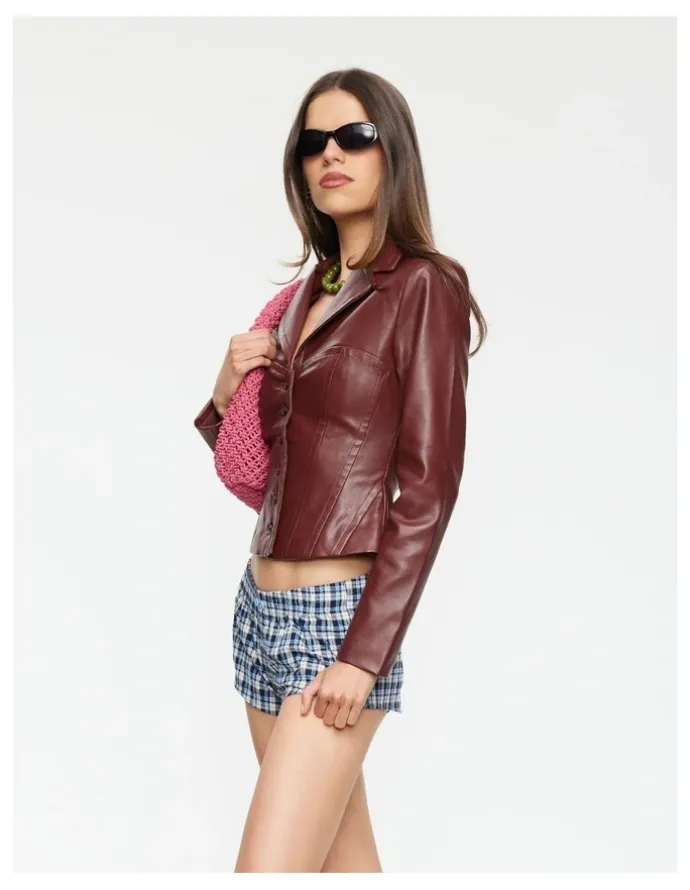 Lioness Merci Jacket in Red
