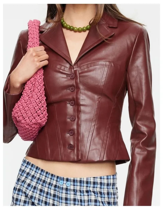 Lioness Merci Jacket in Red