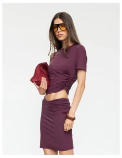 Lioness Paloma Top in Red