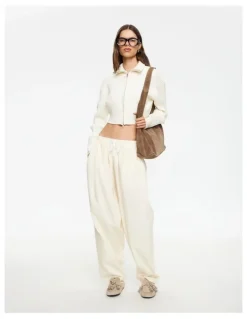 Lioness Priority Knit Cardigan in Cream