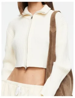 Lioness Priority Knit Cardigan in Cream