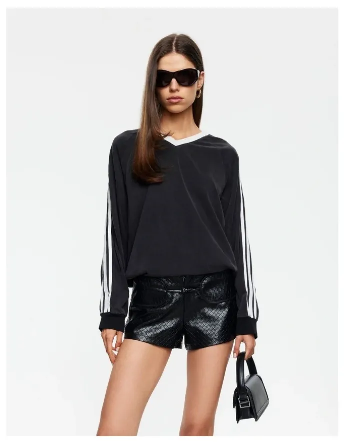 Lioness All Stars Long Sleeve Top in Black