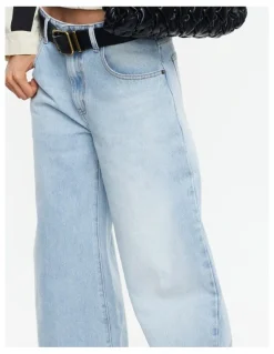 Lioness Horseshoe Jeans in Blue